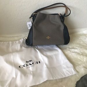 Coach Legacy Jacquard Edie 31 Shoulder Bag